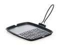 Tigaie grill, Excelsa, Duo Grill, 24x36 cm, fonta
