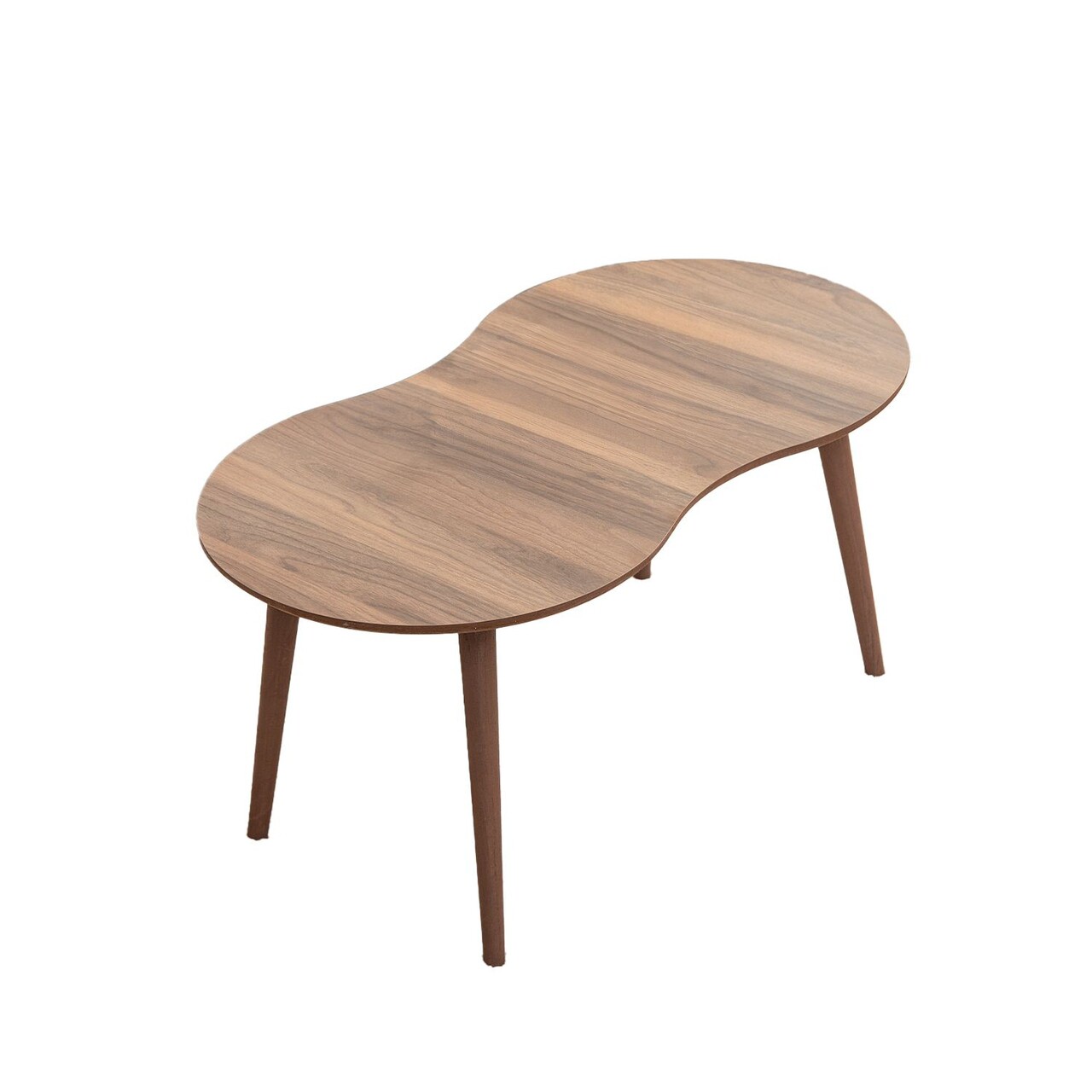 Masuta de cafea, Hanah Home, Moon, 99x45x54 cm, Maro - imagine 3