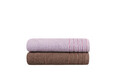 Set prosoape de maini 2 piese, Beverly Hills Polo Club, 410, Bumbac, Maro/Mov
