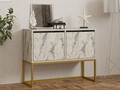 Consola, Asse Home, Zermat, Marmură Freesia