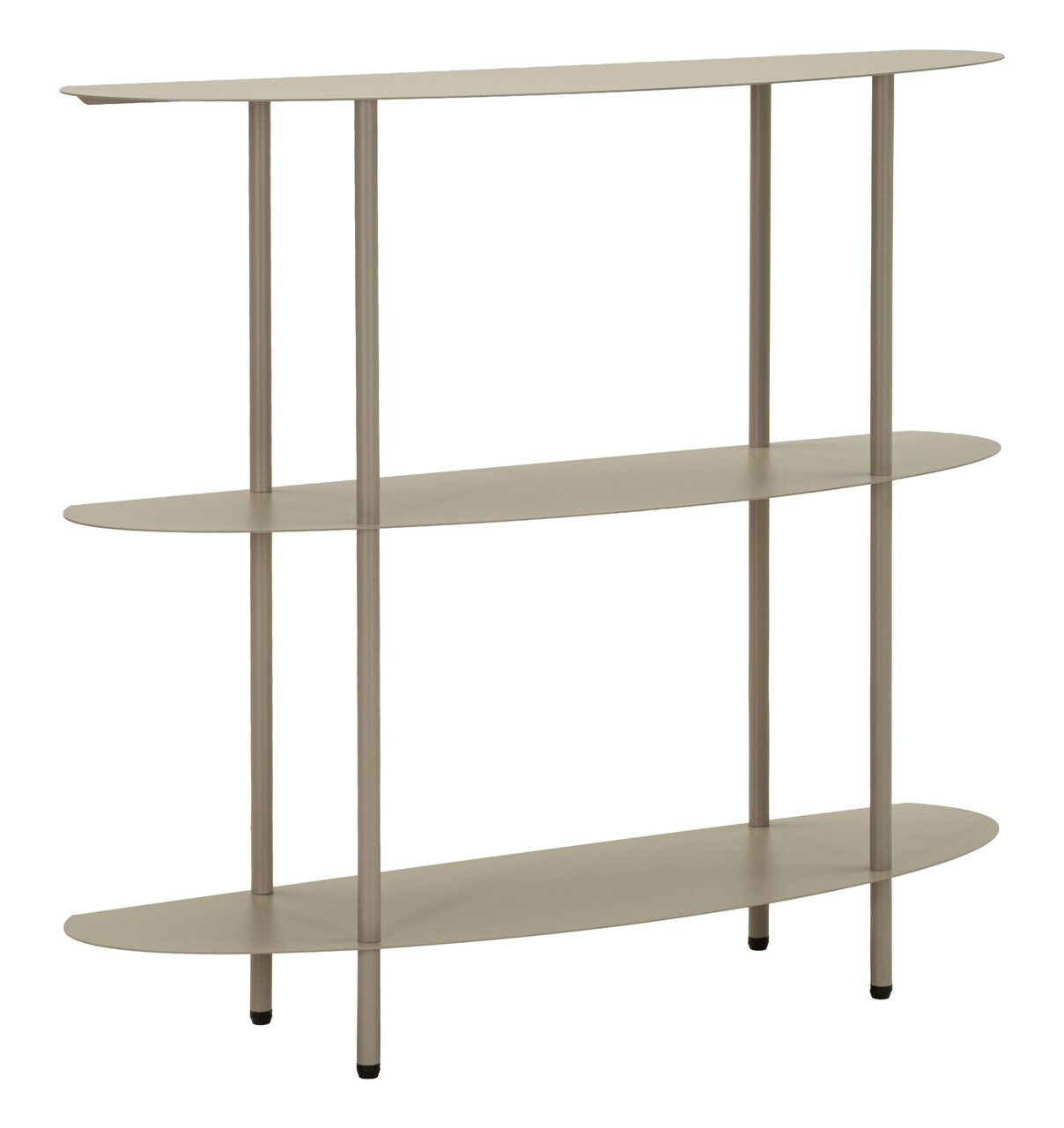 Consola, Mauro Ferretti, Saturn, 90x28x81 cm, metal, gri dove - imagine 7