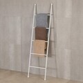 Suport pentru prosoape Towel, Versa, 42 x 20 x 150 cm, metal, alb