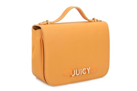 Geanta juicy couture 226, 30x13x17 cm, piele ecologica, galben