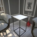 Masuta, Comforty, Pure, 35x62x35 cm, Alb