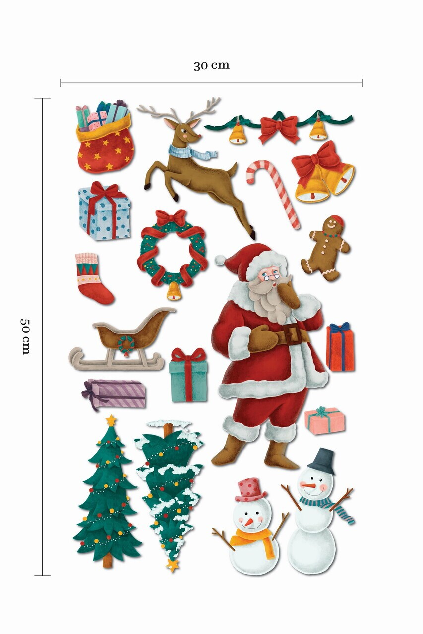 Sticker decorativ, 309101_3050, 30 x 50 cm, Multicolor — imaginea 4