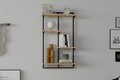 Raft de perete, Asse Home, Dodo, 70x120x15 cm, Maro