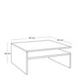 Masuta de cafea, Adore, Shp-640-Tt-1, Nuc deschis