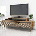 Comoda TV, Hommy Craft, City, 140x48.8x41.8 cm, Maro/Crem