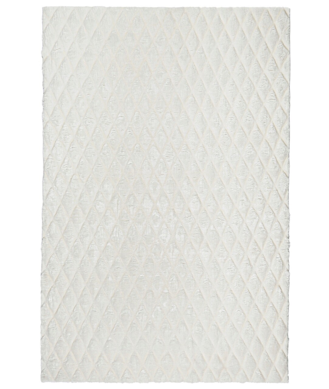 Covor, Sheepskin Rug, 60x100 cm, Poliester, Alb