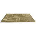 Covor pentru bucatarie Zara Cook, Decorino, 80x150 cm, polipropilena, maro