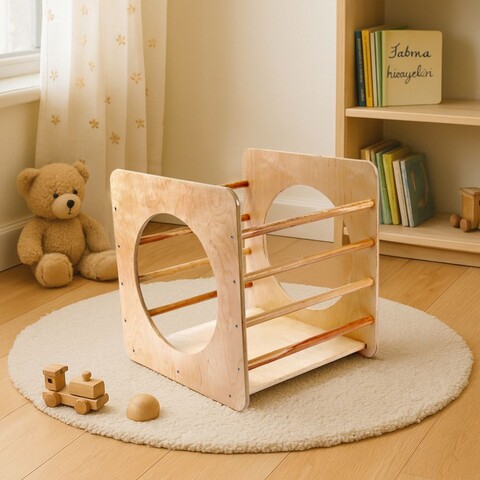 Alpinist Pikler, Rosewood, BLTYZ-AKTV049, 60x53x53 cm, Stejar