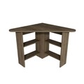Birou de colt Corner, Arnetti, 80x80x73.8 cm, PAL, maro