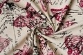 Draperie Mendola Interior, Clasique, 140x245 cm, bumbac/in, rosu