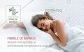 Saltea Ortopedica, Hipoalergenica, Premium Bamboo Memory Latex, 160x200 cm, H 26 cm, Arcuri Pocket, 7 Zone de Confort