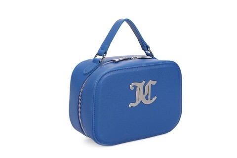 Geanta Juicy Couture 189, 22x10x15 cm, piele ecologica, albastru sax