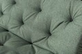 Canapea extensibila cu 3 locuri, Futon, 859FTN2895, Metal , Verde