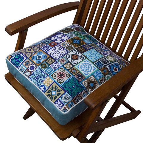 Perna, YM1298, 42×42 cm, 50% bumbac / 50% poliester, Multicolor Gravel