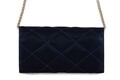 Geanta Juicy Couture 153, 23x5x12 cm, piele ecologica, albastru inchis