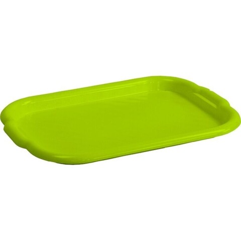 Tava pentru servire clever, domotti, 40x28 cm, plastic, verde