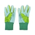 Manusi gradinarit pentru copii, Esschert, 11 x 19.7 cm, bumbac/poliester/vascoza/PVC, verde