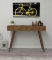 Consola, Woodface, Rolls, 110 x 30 x 90 cm, lemn solid de pin, nuc