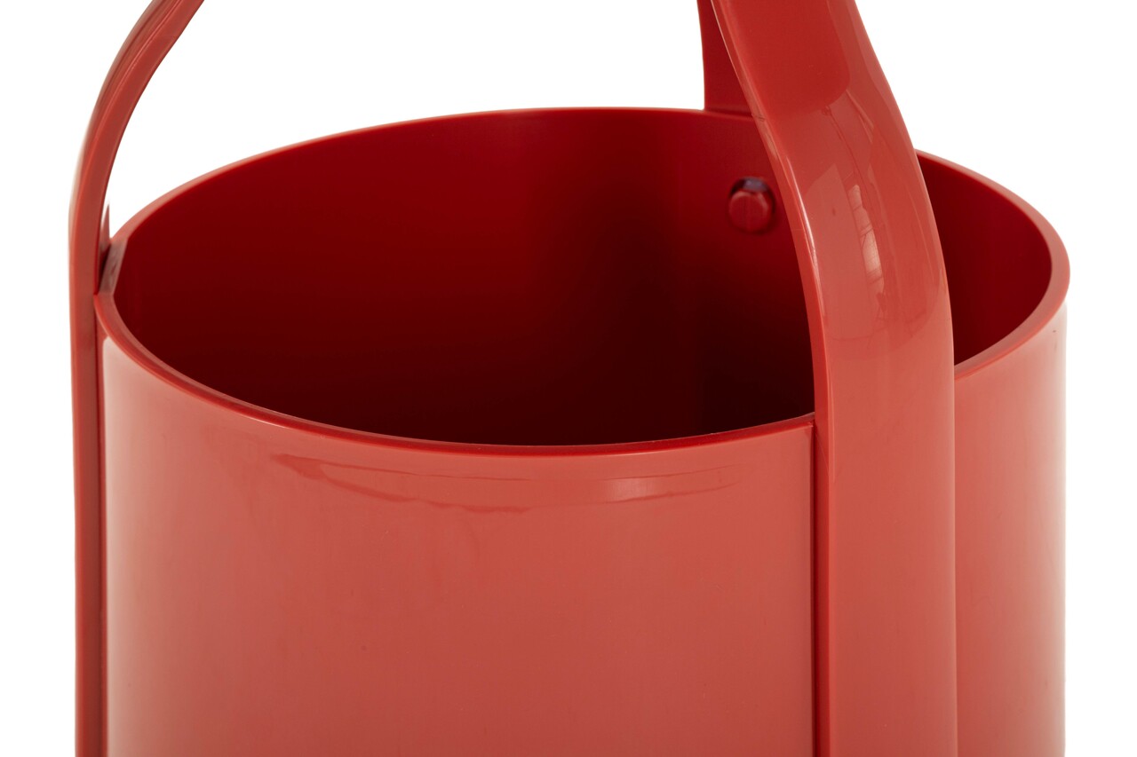 Masuta de cafea, Mauro Ferretti, Iris, 44x43 cm, plastic, rosu - view 4