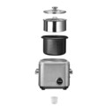 Oala electrica pentru orez + cos pentru abur, Cuisinart, 1.4 L, 650 W