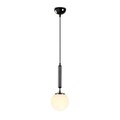 Lustra, Fulgor, 942FLG1308, Metal, Alb/Negru