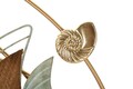 Decoratiune de perete Dory, Mauro Ferretti, 61x86 cm, fier/MDF, multicolor