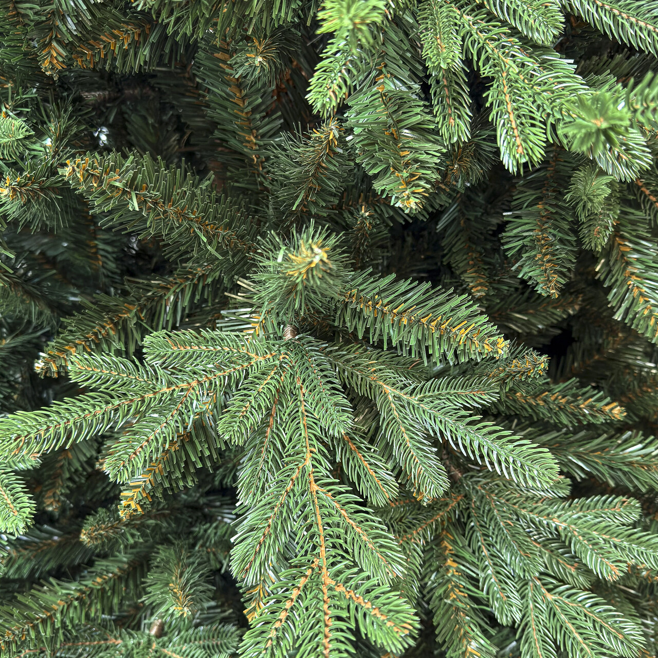 Brad artificial Christmas Deluxe by Sersimo, Royal Felara, 2D+3D, 210cm — imaginea 6