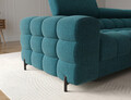 Coltar extensibil dreapta 3 locuri ELTAP, RT-40AMO, Felro, 285x181x93 cm, lemn/poliester, albastru