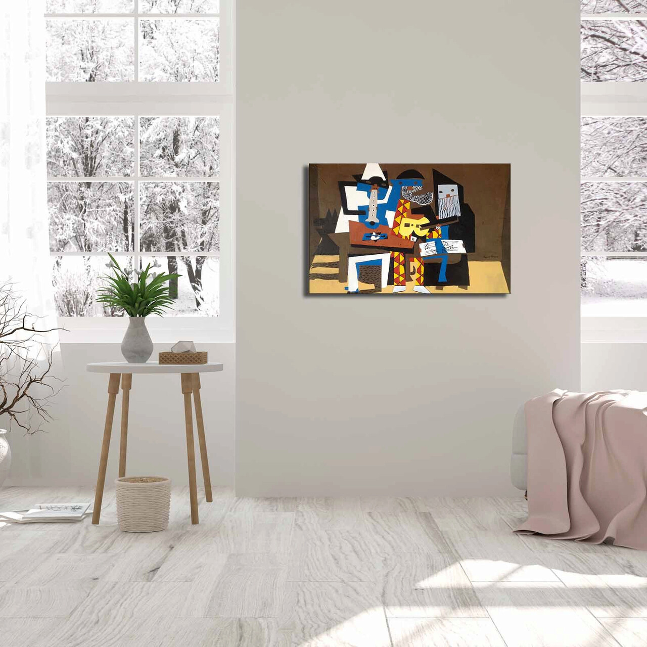 Tablou decorativ, FAMOUSART-10, Canvas, Dimensiune: 45 x 70 cm, Multicolor - 2 | YEO
