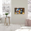 Tablou decorativ, FAMOUSART-10, Canvas, Dimensiune: 45 x 70 cm, Multicolor