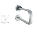 Maner de siguranta pentru baie Secura Premium, Wenko, 53x27x11 cm, aluminiu, argintiu mat