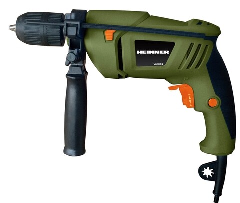 Masina de gaurit cu percutie heinner, 500w, 13 m