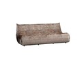 Canapea 3 locuri, Atelier del Sofa, 560ARE5224, Frame: No Frame Fountain Support With Chipboard, Crem