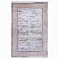 Covor, Helli 2613, 80x300 cm, Fibre acrilice, Nurcă / gri