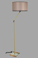 Lampadar, Luin, 534LUN4445, Metal, Aur / Bej