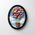 Decoratiune de perete, ALQ126-S, Imprimat UV, Multicolor