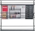 Etajera pentru condimente Pepito 3 Lava, Metaltex, 36 x 8 x 32 cm, metal tratat TouchTherm