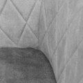 Scaun Satori, Homla, 62x58x79 cm, poliester/metal/MDF, gri