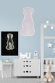 Decoratiune luminoasa LED, Doggy, Benzi flexibile de neon, DC 12 V, Alb