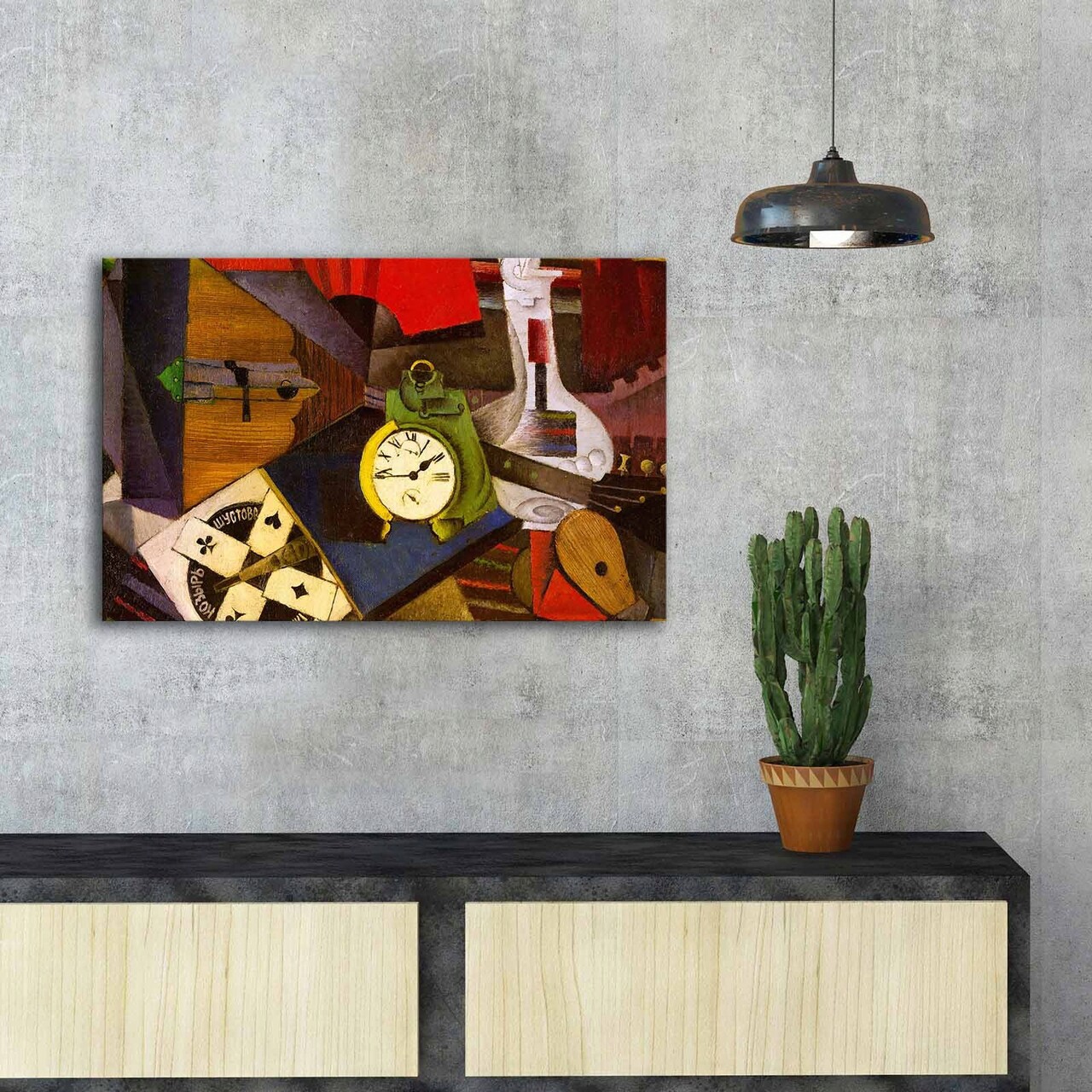 Tablou decorativ FAMOUSART-058 Dimensiune: 45 x 70 cm Multicolor