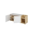 Pantofar, Olivia, Sunrise, 110x49.8x35 cm, PAL , Stejar Safir / Alb