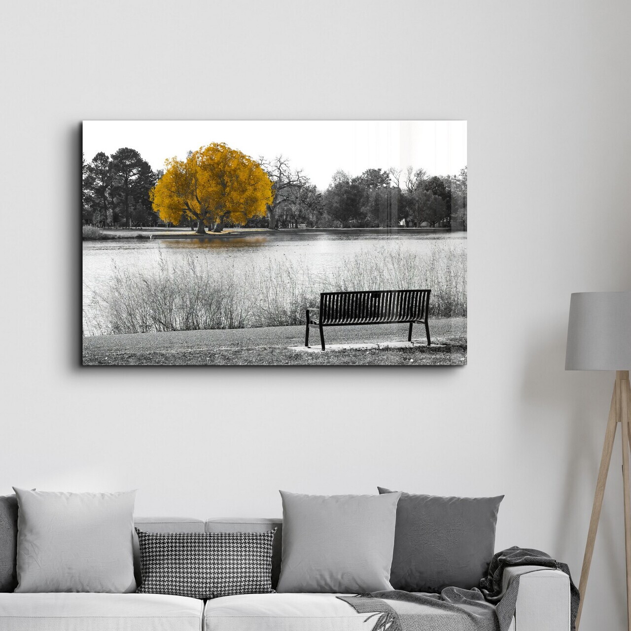 Tablou decorativ, CAM-4048, Dimensiuni: 70 x 110 cm, Multicolor — imaginea 3