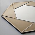 Oglinda decorativa, Neostill, Status, 60x70 cm, PAL, Bronz