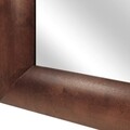 Oglinda pentru comoda cu 6 sertare, Luvru, L.150 l.3 H.80, mdf/pal furniruit, maro