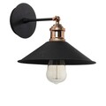 Set lustra si aplica de perete, Opviq, 892OPV9103, Metal, Negru