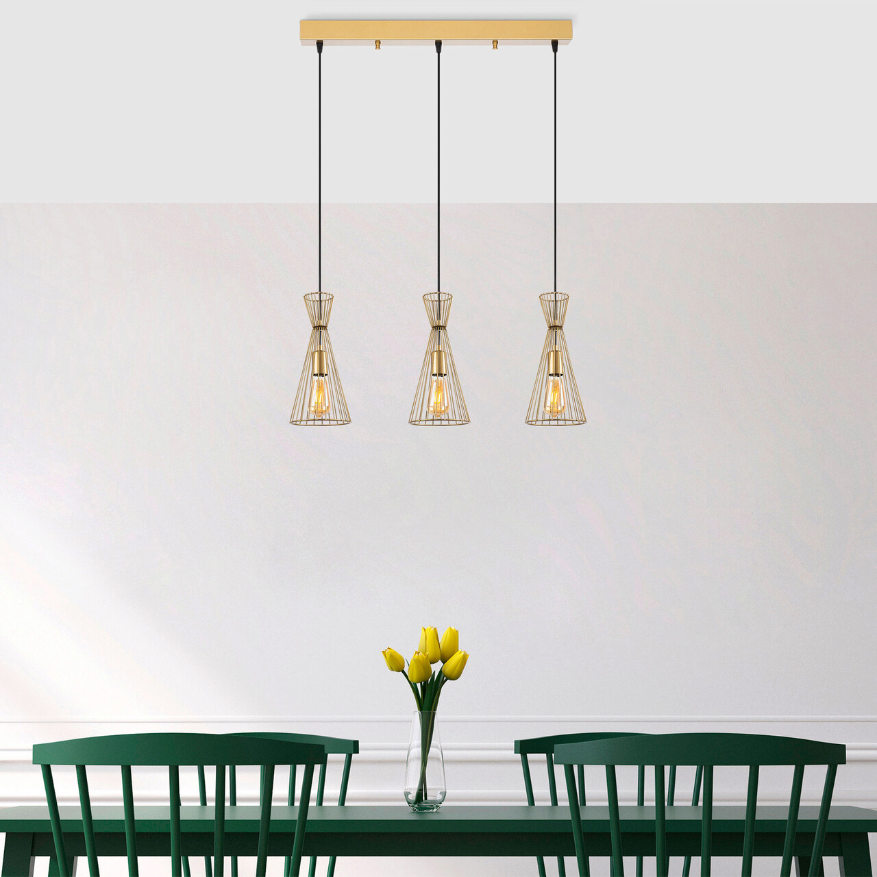 Lustra, Fulgor, 942FLG1617, Metal, Auriu
