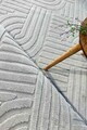 Covor, CLR-SİENA-GRİ-52, 100x300 cm, Poliester, Gri